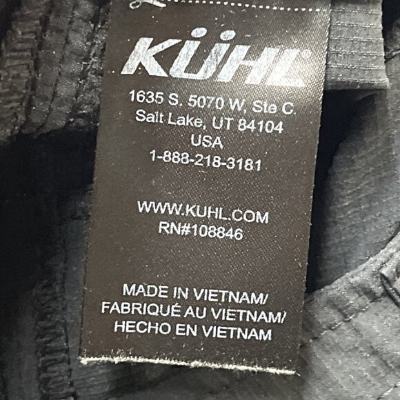 Kuhl Horizon Ripstop Cargo Hiking Pants Womens 8R Gray Hiking Outdoor Drawstring - Picture 10 of 12